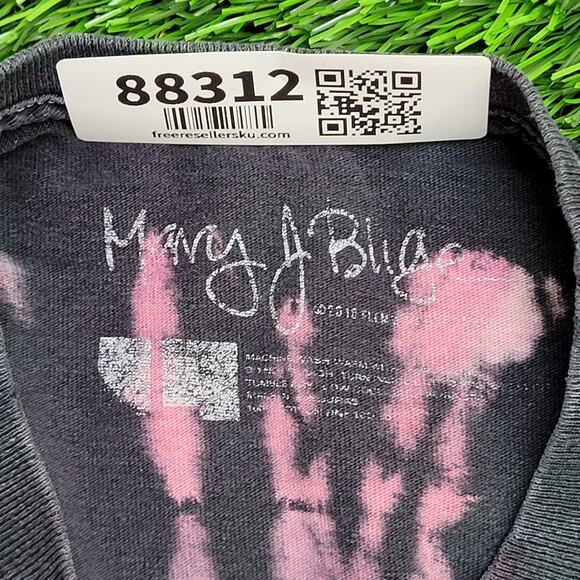 Mary J Blidge Hip-Hop R&B Tie-Dye Shirt Womens Medium 19x24 Faded - Picture 4 of 11